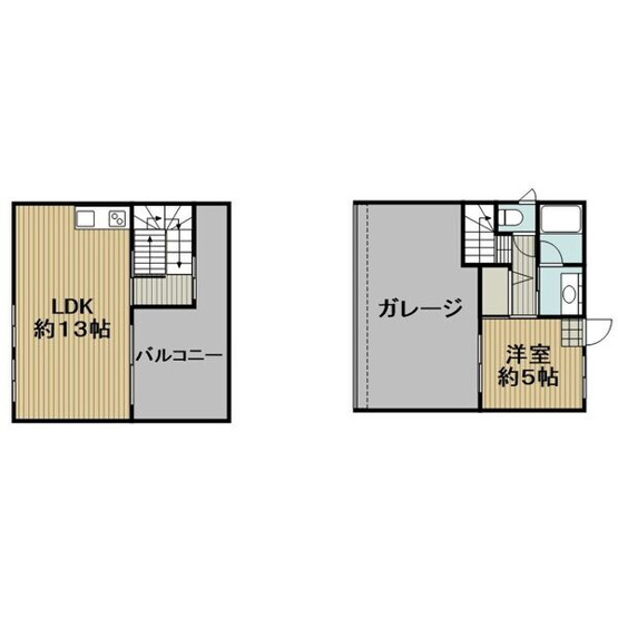 【間取り】 | GARAGE守山城土
