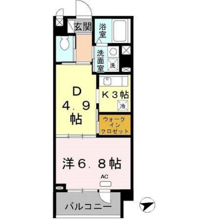 ヴェルドミールマーガレットの間取り