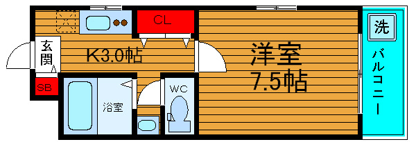 マリンステージイシヅの間取り