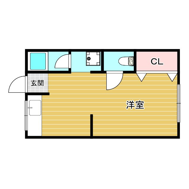 庄ハイツの間取り