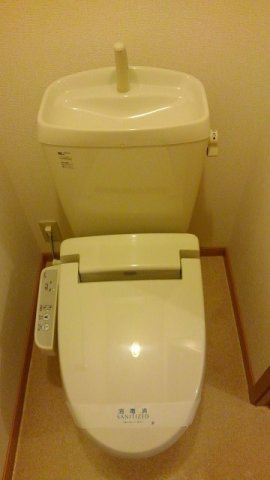 チェリーブロッサムＡ棟のトイレ|シンプルで使いやすいトイレです