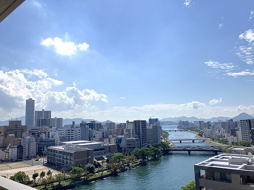 ライオンズ広島加古町のその他|南西向きバルコニーからの眺望　※2026年10月撮影