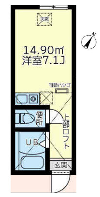 【間取り】 | ユナイト新子安プラチナバウム