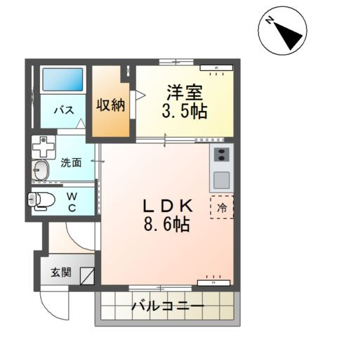 ＦＫ５の間取り