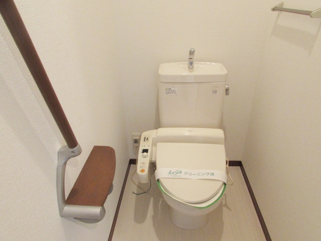 ランジェ御殿山のトイレ|落ち着いたトイレです