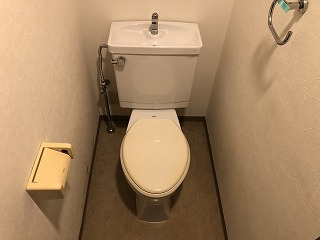 藤和ハイタウン上野のトイレ|落ち着いたトイレです