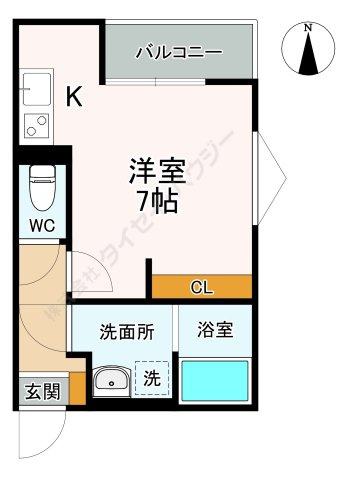 EIRA西葛西の間取り