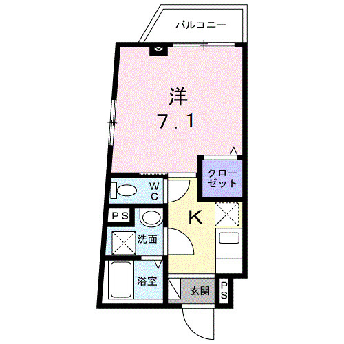 ブルーセブンの間取り