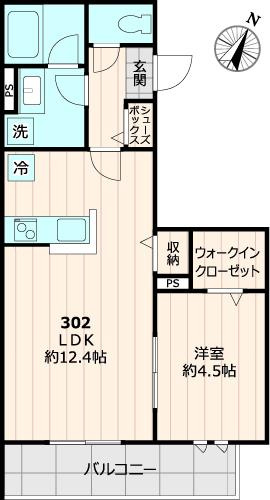 RIVERA KASAIの間取り