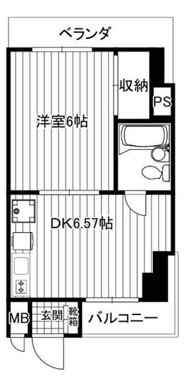 【間取り】 | アービラ京浜蒲田