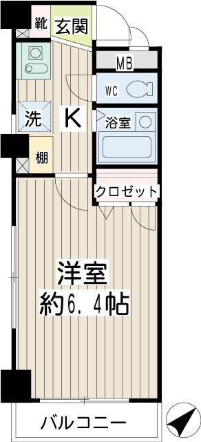 エスト横浜の間取り