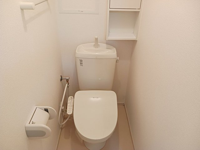 デスパシオ№Ⅰのトイレ|落ち着いたトイレです