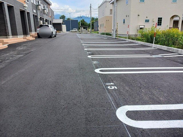 デールの駐車場|駐車場完備です