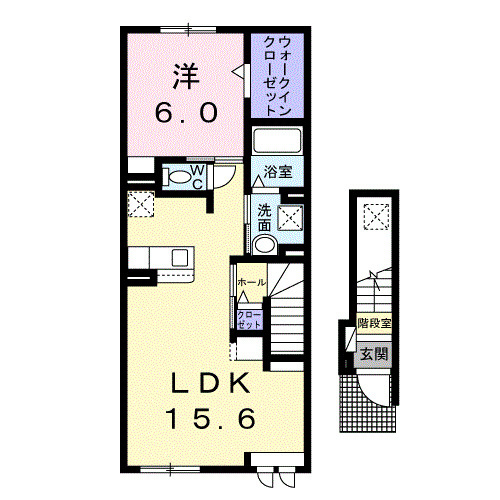 デールの間取り