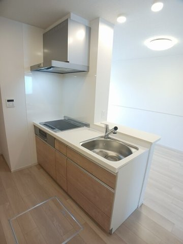 【キッチン】 | フリージアＢ | キッチンです