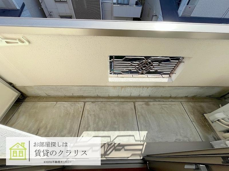 ノースワンのバルコニー
