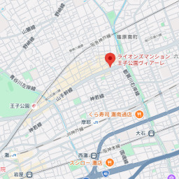 【地図】 | ライオンズマンション王子公園ヴィアーレ
