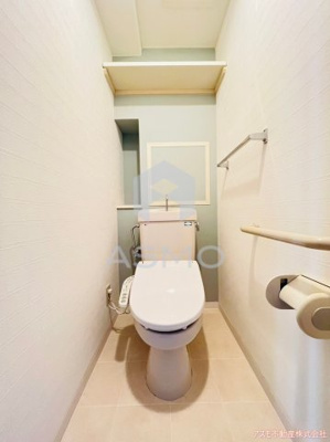 【トイレ】 | クレセール阿倍野 | 同マンション参考写真