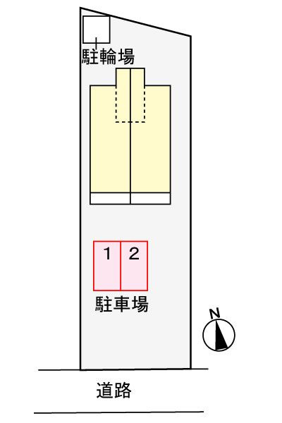 ウイングＫ　Ⅳの区画図