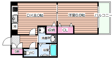 【間取り】 | アルグラッド梅田WEST
