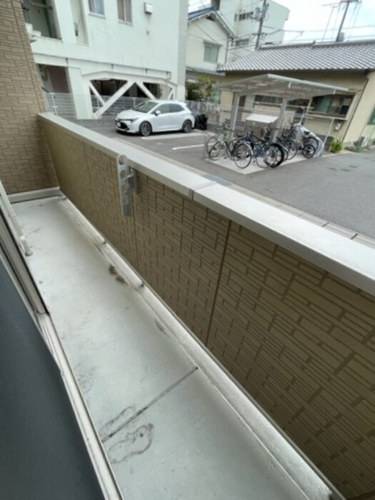クレールAのバルコニー
