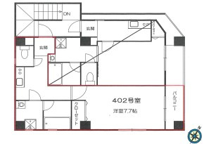Ａｒｋ　Ｐｌａｃｅ　ＥＢＩＳＵの間取り