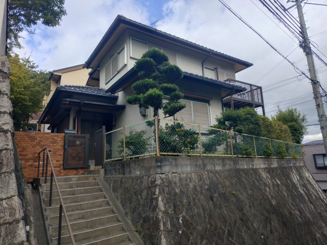 平井山荘土地の外観
