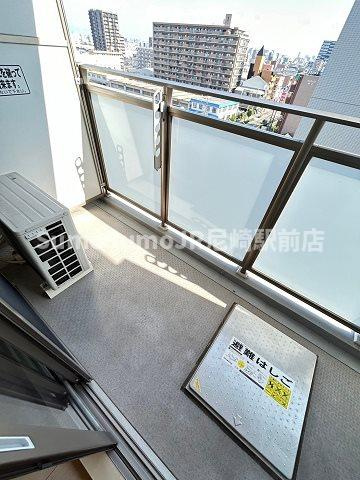 メルベーユ西淀のバルコニー