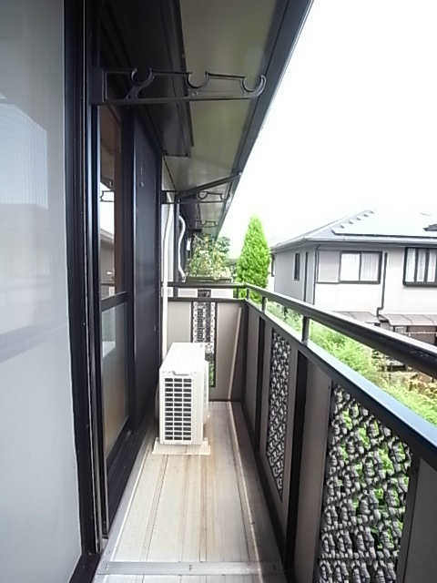 セジュール甲風園のバルコニー