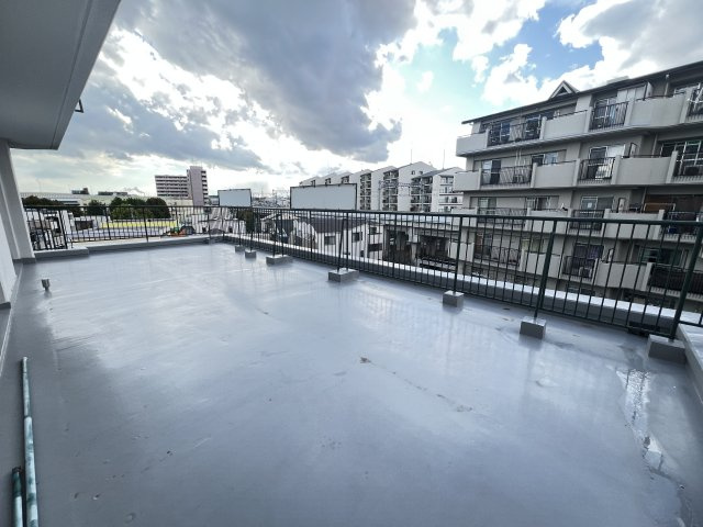 グリーンハイツ青木のバルコニー