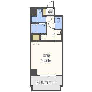 クレアート難波南イービスの間取り