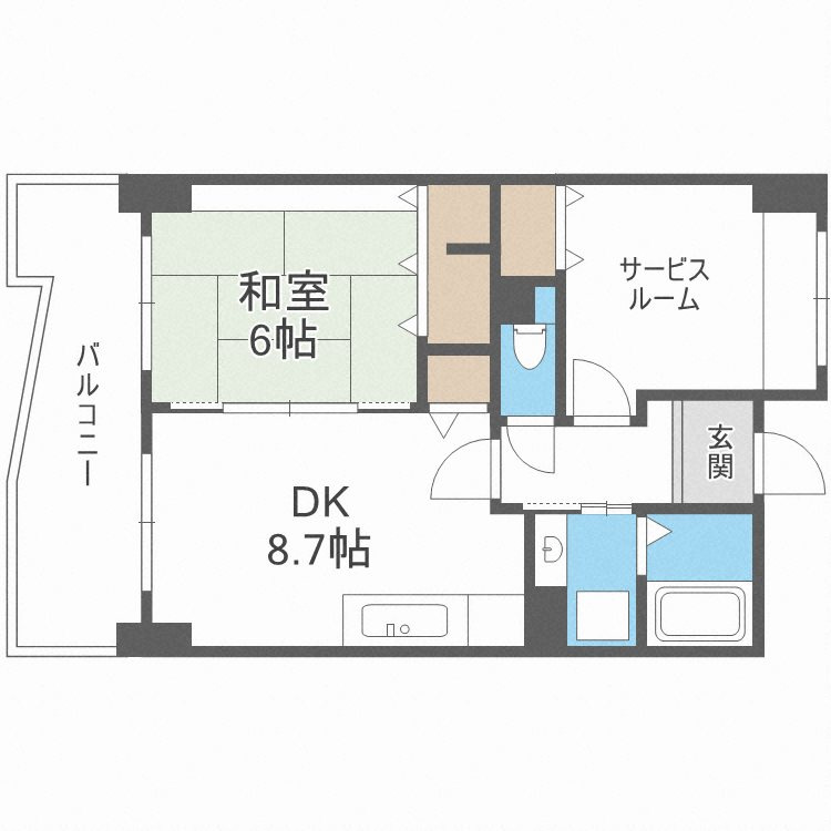 ソラーレNの間取り