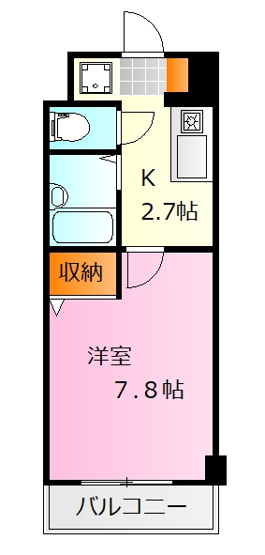 【間取り】 | JRBハイツ横川