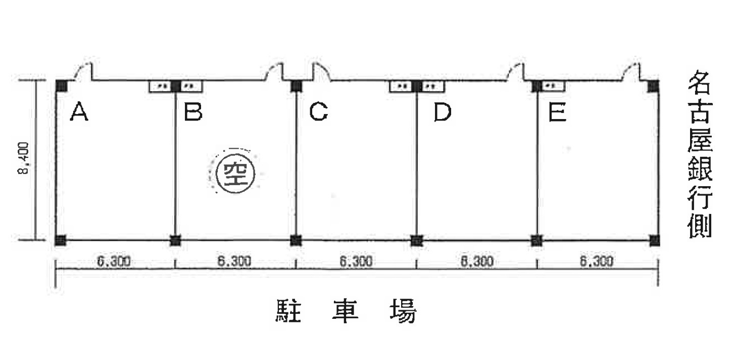プラザ二村台の区画図