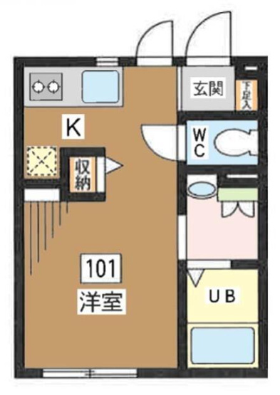 【間取り】 | ベルーガ下北沢