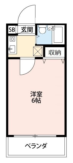 αネクスト津田沼第5の間取り