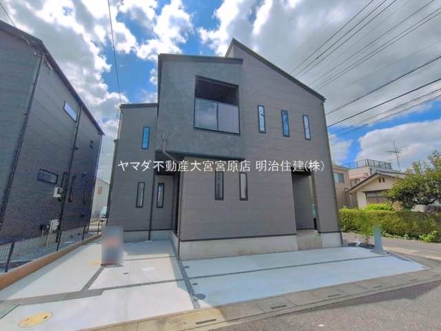 大宮南中野の前面道路含む現地写真