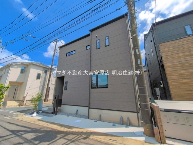 大宮南中野の前面道路含む現地写真