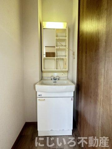 イータウン那賀川Ⅰ・Ⅱの洗面所
