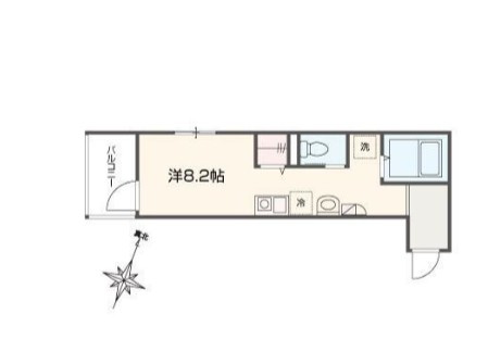 メルラス葛西の間取り