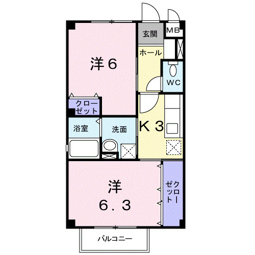 【間取り】 | ピソ　アイリス