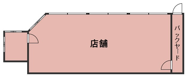 ６７４４４　岐阜市茜部新所１丁目事業用の間取り