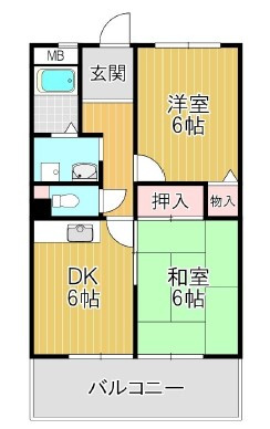 ライフコート萩の台の間取り
