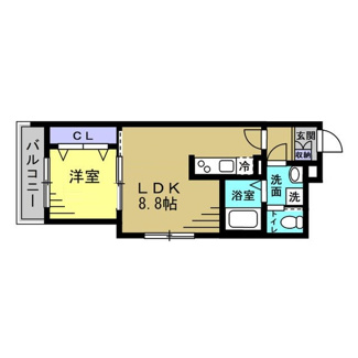 【間取り】 | ５５−１ 船橋 | 間取りです。