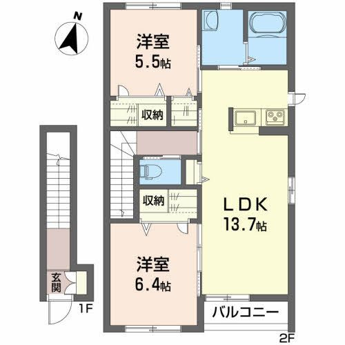 シャーメゾン・ポルトの間取り