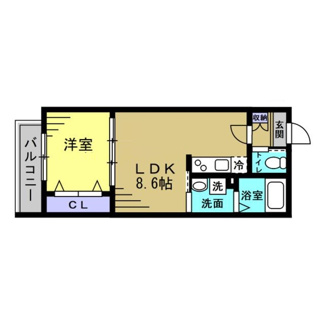 【間取り】 | ５５−１ 船橋 | 間取りです。