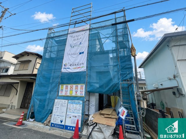 明石市二見町福里　第9期　新築一戸建ての外観|現在の進捗状況です！順調に作業進行中、完成が待ち遠しいです！詳細の間取り等、お気軽にお問い合わせください！