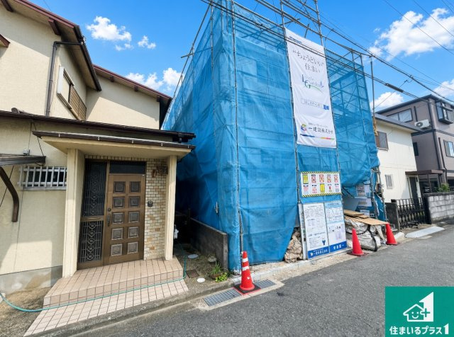 明石市二見町福里　第9期　新築一戸建ての外観|現在建築中！落ち着いた街並みで新生活を始めることが出来そう！周辺の物件も併せてご紹介させて頂きます！