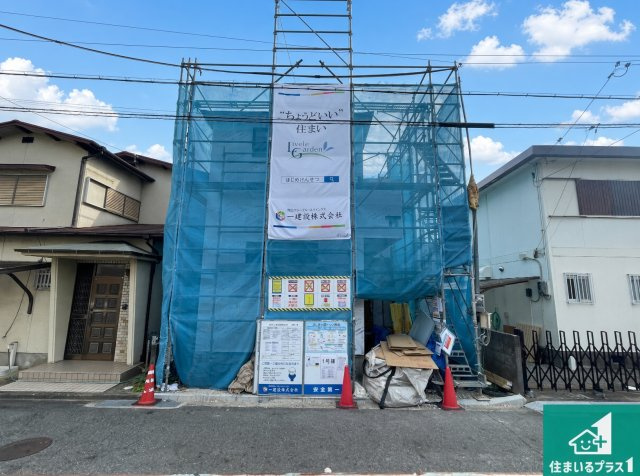 明石市二見町福里　第9期　新築一戸建ての外観|現在の進捗状況です！順調に作業進行中、完成が待ち遠しいです！詳細の間取り等、お気軽にお問い合わせください！