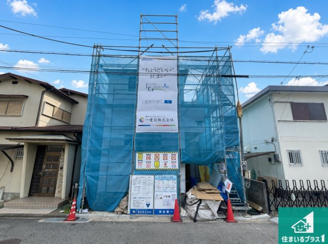 明石市二見町福里　第9期　新築一戸建ての外観|現在の進捗状況です！順調に作業進行中、完成が待ち遠しいです！詳細の間取り等、お気軽にお問い合わせください！